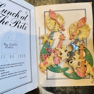 Lunch at the Ritz collector earrings